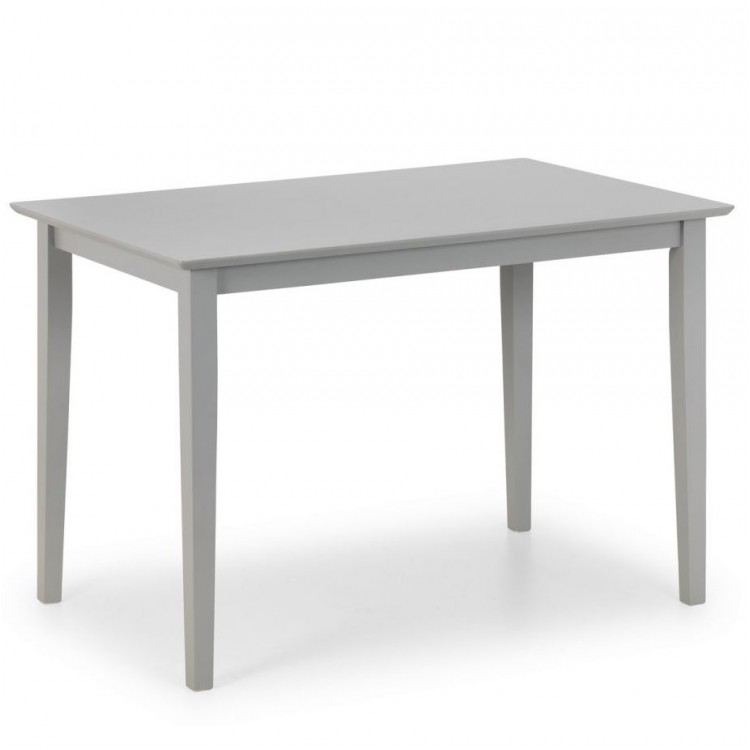 Julian Bowen Kobe Grey 112cm Compact Dining Table