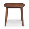 Julian Bowen Lennox Walnut 80cm Square Dining Table