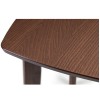 Julian Bowen Lennox Walnut 80cm Square Dining Table