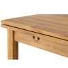 Julian Bowen Solid Oak Furniture Coxmoor Extending Dining Table