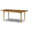 Julian Bowen Ibsen Oak Finish 190cm Extending Dining Table