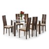 Julian Bowen Cayman Walnut 150cm Dining Table