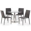 Julian Bowen Milan 100cm Round Pedestal Dining Table