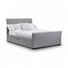 Julian Bowen Furniture Capri Fabric King Size 5ft Bed with Drawers