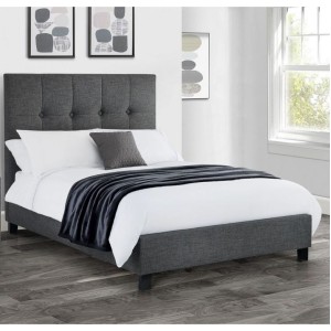 Julian Bowen Furniture Sorrento Fabric High Headboard Double 4ft6 Bed Julian Bowen Furniture Sorrento Fabric High Headboard Double 4ft6 Bed