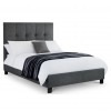 Julian Bowen Furniture Sorrento Fabric High Headboard King Size 5ft Bed