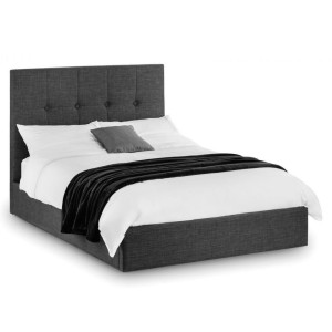 Julian Bowen Furniture Sorrento Fabric Double 4ft6 Bed with Lift-Up Storage Julian Bowen Furniture Sorrento Fabric Double 4ft6 Bed with Lift-Up Storage
