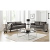 Julian Bowen Hayward Furniture Elephant Grey Velvet 2 Seater Sofa HAY002