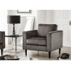 Julian Bowen Hayward Furniture Elephant Grey Velvet Armchair HAY001