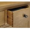 Julian Bowen Oak Furniture Marlborough 1 Drawer Bedside Table