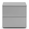 Julian Bowen Painted Furniture Monaco Grey 2 Drawer Bedside