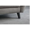 Julian Bowen Monza Furniture Mid-Grey Linen Sofa-bed