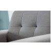 Julian Bowen Monza Furniture Mid-Grey Linen Armchair MON503