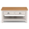 Julian Bowen Painted Furniture Richmond Grey 2 Drawer Coffee Table