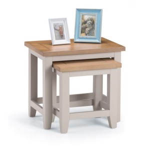 Julian Bowen Painted Furniture Richmond Grey Nest of Tables Julian Bowen Painted Furniture Richmond Grey Nest of Tables