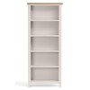 Julian Bowen Painted Furniture Richmond Grey Tall Bookcase