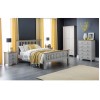 Julian Bowen Painted Furniture Richmond Grey 3 Drawer Bedside Table