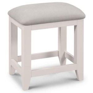 Julian Bowen Painted Furniture Richmond Grey Dressing Table Stool Julian Bowen Painted Furniture Richmond Grey Dressing Table Stool