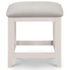 Julian Bowen Painted Furniture Richmond Grey Dressing Table Stool