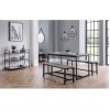 Julian Bowen Metal Furniture Staten Bench STA105