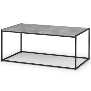 Julian Bowen Metal Furniture Staten Coffee Table Julian Bowen Metal Furniture Staten Coffee Table