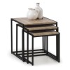 Julian Bowen Contemporary Furniture Tribeca Nest of Tables