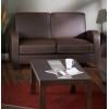 Julian Bowen Vivo Furniture Faux Chestnut Leather 2 Seater Sofa