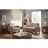 Julian Bowen Vivo Furniture Mink Chenille Sofa-bed