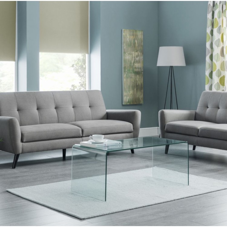 Julian Bowen Amalfi Glass Furniture Julian Bowen Amalfi Glass Furniture