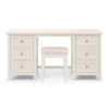 Julian Bowen Painted Furniture Maine Surf White Dressing Table