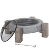 Lifestyle Appliances Garden Furniture Calida MGO Round Firepit LFS708