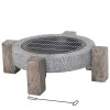 Lifestyle Appliances Garden Furniture Calida MGO Round Firepit LFS708