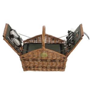 Lifestyle Outdoor Living Home Sweet Home Willow Picnic Hamper Lifestyle Outdoor Living Home Sweet Home Willow Picnic Hamper LFS1001
