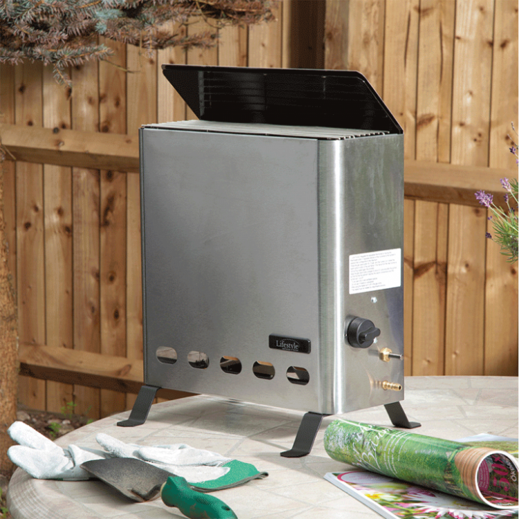 Lifestyle Outdoor Living Eden Pro Greenhouse Stainless Steel Heater LFS922