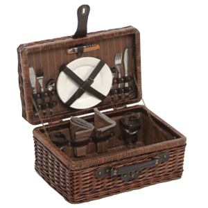 Lifestyle Outdoor Living Romantic Willow Picnic Hamper Lifestyle Outdoor Living Romantic Willow Picnic Hamper LFS1002