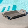 Maze Lounge Outdoor Fabric Aluminium Grey Table Tray