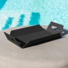 Maze Lounge Outdoor Fabric Aluminium Black Table Tray