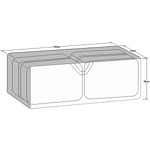 Maze Rattan Outdoor Furniture Cover for Large Storage Box