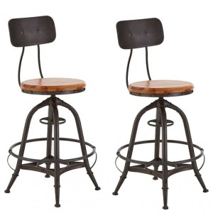 New Foundry Industrial Furniture Adjustable Bar Chair (Pair) New Foundry Industrial Furniture Adjustable Bar Chair (Pair) 2404931