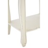 Loire Painted Furniture White 2 Drawer Bedside Table 5502123