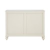 Loire Painted Furniture White 2 Door Small Display Cabinet 5502133