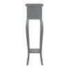 Loire Painted Furniture Light Grey Flower Plant Stand 5502153