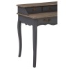 Loire Painted Furniture Dark Grey Writing Desk 5502159