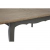 Loire Painted Furniture Dark Grey Extending Dining Table 5502161