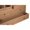 Premier Lyon Oak Furniture 2 Door Display Cabinet 5501640