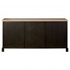 Premier Lyon Oak Furniture 3 Drawer Low Sideboard 5501649