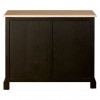 Premier Lyon Oak Painted Furniture Black 2 Door 2 Drawer Sideboard 5501651