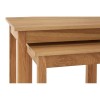 Westbury Oak Furniture Nest of 2 Tables 2404118