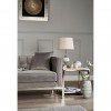 Rena Luxury Grey Velvet Fabric Upholstery 3 Seat Sofa 5501487