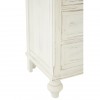 Hendra Weathered White Furniture 7 Drawers Cabinet